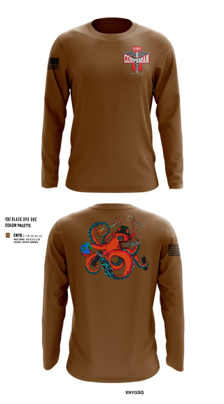 Long Sleeve Performance Shirt, Corpsman, Navy, Teamtime, Team time, sublimation, custom sports apparel, team uniforms, spirit wear, spiritwear, sports uniforms, custom shirts, team store, custom team store, fundraiser sports, apparel fundraiser