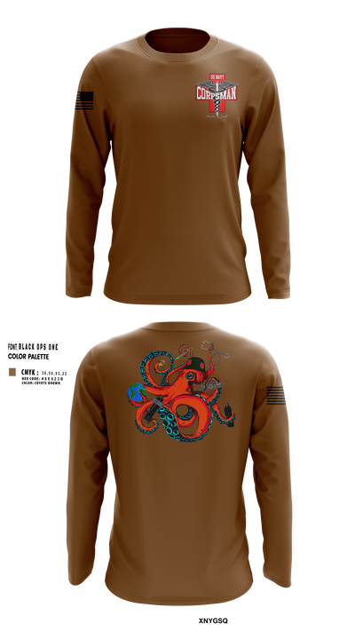 NCHB-1 Long Sleeve Performance Shirt 100