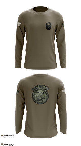 Long Sleeve Performance Shirt, NEMLEC SWAT, , Teamtime, Team time, sublimation, custom sports apparel, team uniforms, spirit wear, spiritwear, sports uniforms, custom shirts, team store, custom team store, fundraiser sports, apparel fundraiser