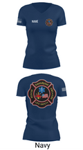 EventsByJoel 45028039 Women's Short Sleeve V-neck Shirt - 28