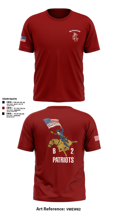 B2 Patriots no C flag Old School Cotton Feel Shirt - 2