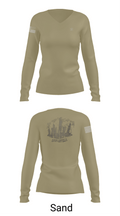 Cook County Sheriff’s Department 90143453 Women's Long Sleeve V-neck Shirt - 92