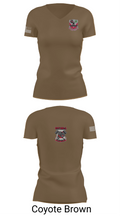 16th BEB 571st Company 8962391 Women's Short Sleeve V-neck Shirt - 8