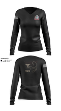 926 PM 83596948 Women's Long Sleeve V-neck Shirt - 1
