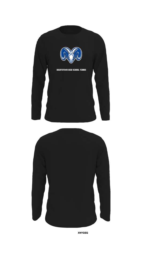 Long Sleeve Performance Shirt, Hightstown High School Tennis, Tennis, Teamtime, Team time, sublimation, custom sports apparel, team uniforms, spirit wear, spiritwear, sports uniforms, custom shirts, team store, custom team store, fundraiser sports, apparel fundraiser