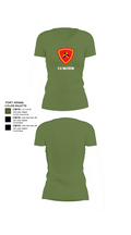 3/11 Mayhem 49305412 Women's Short Sleeve V-neck Shirt - 44