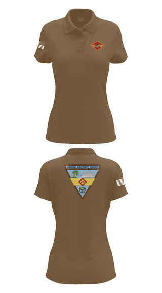 Womens Short Sleeve Performance Polo, 2nd MAW, , Teamtime, Team time, sublimation, custom sports apparel, team uniforms, spirit wear, spiritwear, sports uniforms, custom shirts, team store, custom team store, fundraiser sports, apparel fundraiser