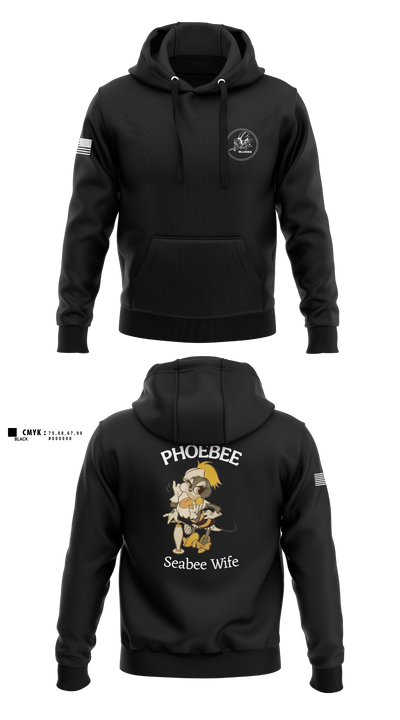 Seabee Wifes 97636160 Hoodie - 1