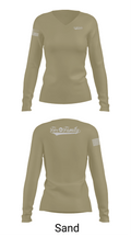For The Family 85237509 Women's Long Sleeve V-neck Shirt - 92