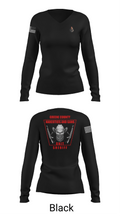 SNAG 62570666 Women's Long Sleeve V-neck Shirt - 35