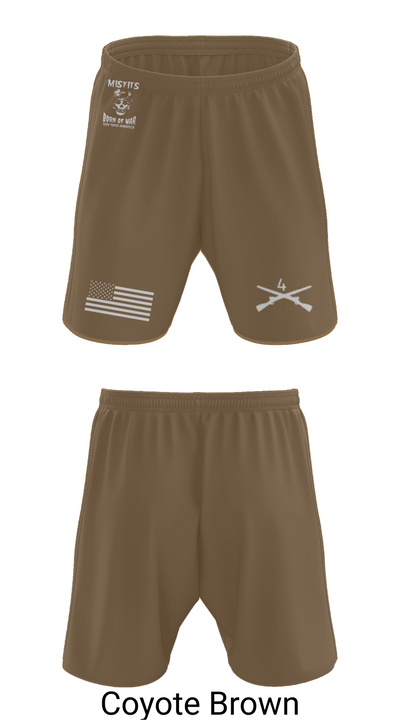 4th platoon misfits 6678865 Athletic Shorts With Pockets - 9