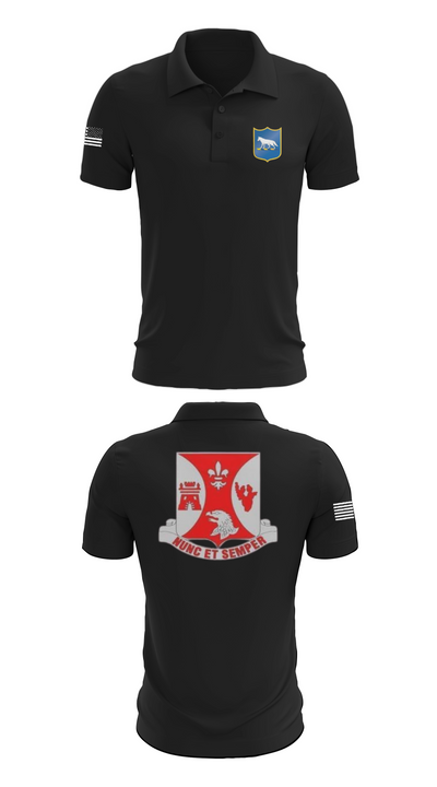 2/196th RTI 78936659 Short Sleeve Performance Polo - 26