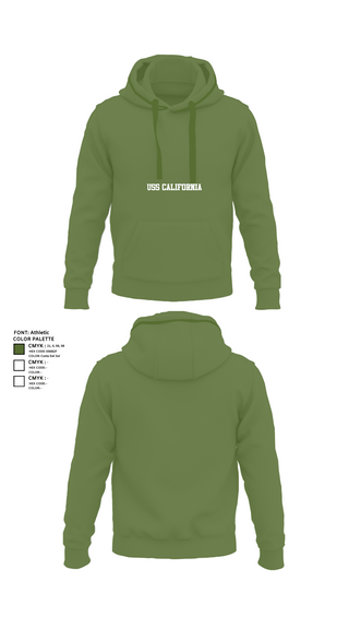 Hoodie, USS California, , Teamtime, Team time, sublimation, custom sports apparel, team uniforms, spirit wear, spiritwear, sports uniforms, custom shirts, team store, custom team store, fundraiser sports, apparel fundraiser