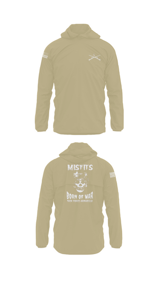 Windbreaker, 4th platoon misfits, Army, Teamtime, Team time, sublimation, custom sports apparel, team uniforms, spirit wear, spiritwear, sports uniforms, custom shirts, team store, custom team store, fundraiser sports, apparel fundraiser