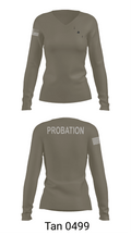 Ace 53947916 Women's Long Sleeve V-neck Shirt - 73