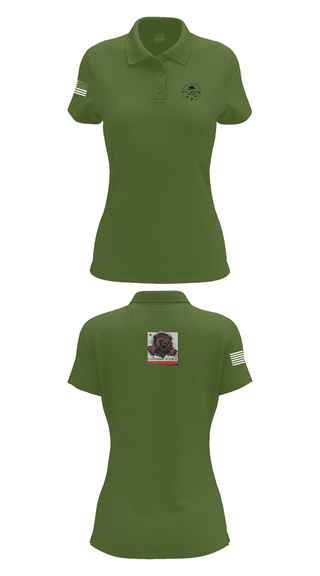 Womens Short Sleeve Performance Polo, 1106th TASMG, , Teamtime, Team time, sublimation, custom sports apparel, team uniforms, spirit wear, spiritwear, sports uniforms, custom shirts, team store, custom team store, fundraiser sports, apparel fundraiser