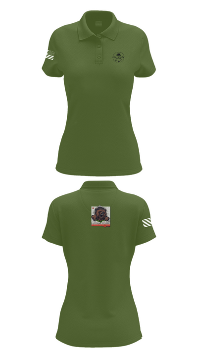 1106th TASMG 93764833 Women's Short Sleeve Performance Polo  - 52