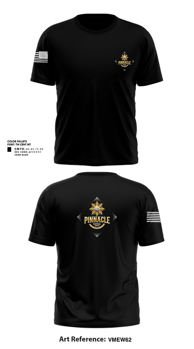Pinnacle Martial Arts 28485454 Short Sleeve Performance Shirt - 5