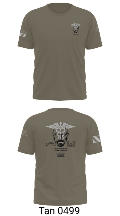 Heisenberg’s 61989625 Short Sleeve Performance Shirt - 76