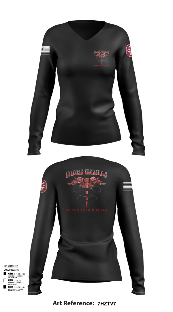 Womens Long Sleeve Vneck Shirt, B-Co MRB Mamba, , Teamtime, Team time, sublimation, custom sports apparel, team uniforms, spirit wear, spiritwear, sports uniforms, custom shirts, team store, custom team store, fundraiser sports, apparel fundraiser