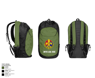 Gear Bag, 38th ADA BDE, Army, Teamtime, Team time, sublimation, custom sports apparel, team uniforms, spirit wear, spiritwear, sports uniforms, custom shirts, team store, custom team store, fundraiser sports, apparel fundraiser