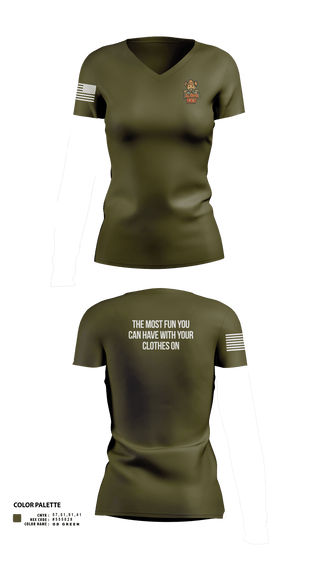 Womens Short Sleeve Vneck Shirt, Aloha Kev, , Teamtime, Team time, sublimation, custom sports apparel, team uniforms, spirit wear, spiritwear, sports uniforms, custom shirts, team store, custom team store, fundraiser sports, apparel fundraiser