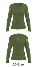 Cook County Sheriff’s Department 90143453 Women's Long Sleeve V-neck Shirt - 54