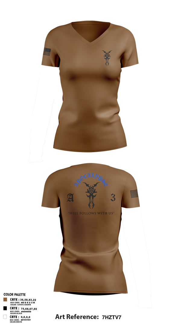 Womens Short Sleeve Vneck Shirt, Apocalypse Platoon, , Teamtime, Team time, sublimation, custom sports apparel, team uniforms, spirit wear, spiritwear, sports uniforms, custom shirts, team store, custom team store, fundraiser sports, apparel fundraiser