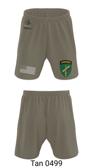Athletic Shorts With Pockets, D Co 436th CA BN, , Teamtime, Team time, sublimation, custom sports apparel, team uniforms, spirit wear, spiritwear, sports uniforms, custom shirts, team store, custom team store, fundraiser sports, apparel fundraiser