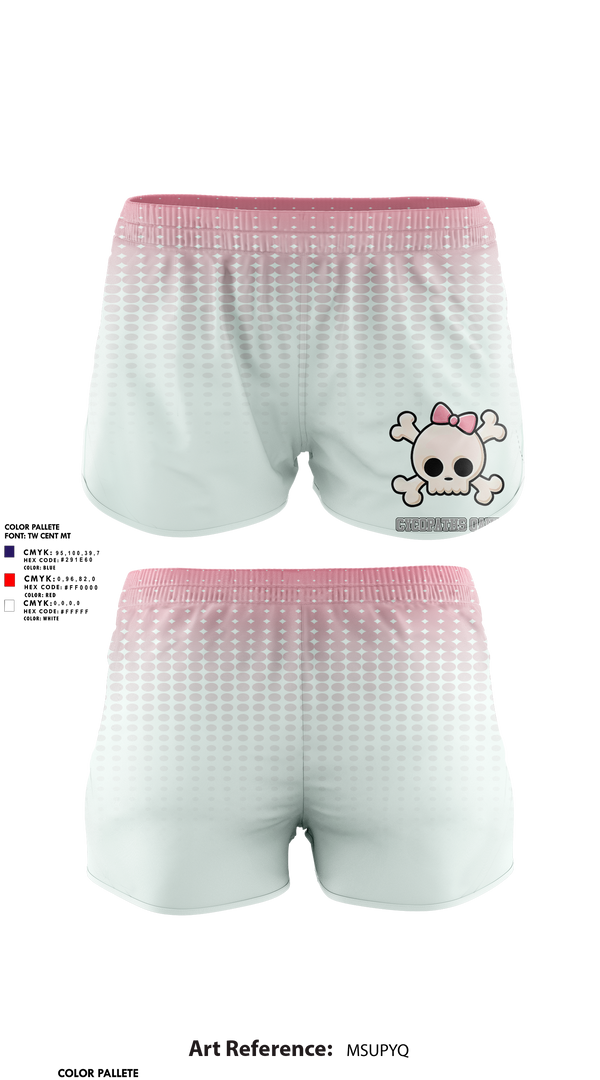Womens Shorts, Cycopaths Oahu, Spirit Store, Teamtime, Team time, sublimation, custom sports apparel, team uniforms, spirit wear, spiritwear, sports uniforms, custom shirts, team store, custom team store, fundraiser sports, apparel fundraiser