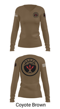 593rd esc 84588432 Women's Long Sleeve V-neck Shirt - 17
