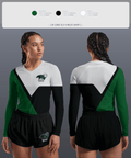 Palo Verde Panthers 26919250 Women's Long Sleeve V-neck Shirt - 2