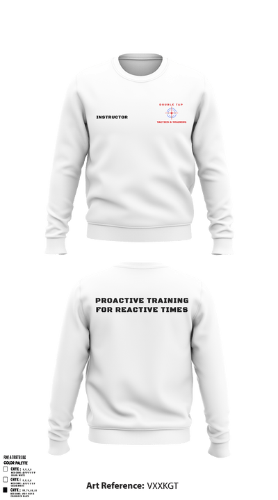 Double Tap Tactics 82366123 Crew Neck Sweatshirt - 3