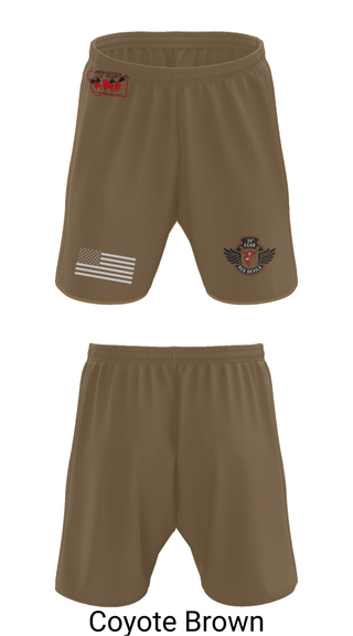 Athletic Shorts With Pockets, E co. 1-189th, , Teamtime, Team time, sublimation, custom sports apparel, team uniforms, spirit wear, spiritwear, sports uniforms, custom shirts, team store, custom team store, fundraiser sports, apparel fundraiser