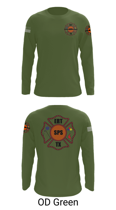 Plant X ERT 7276116 Long Sleeve Performance Shirt 46
