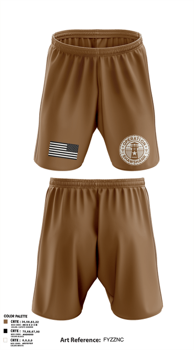 Operation Shawshank Athletic Shorts With Pockets - 4
