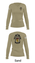 Detachment 9 76863911 Women's Long Sleeve V-neck Shirt - 97