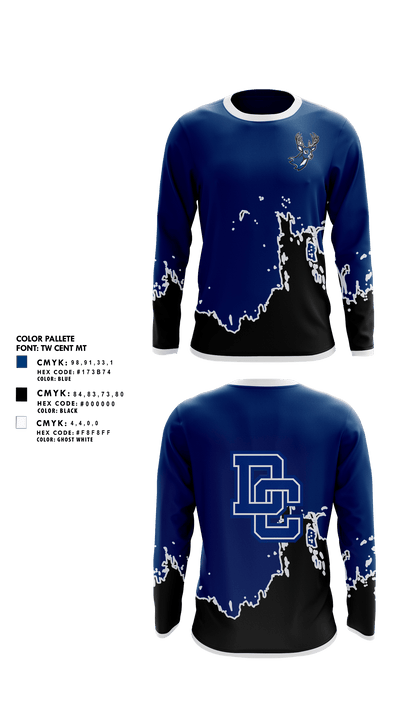 Deer Creek Antlers 84457423 Long Sleeve Performance Shirt 1