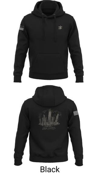 Hoodie, Cook County Sheriff’s Department, , Teamtime, Team time, sublimation, custom sports apparel, team uniforms, spirit wear, spiritwear, sports uniforms, custom shirts, team store, custom team store, fundraiser sports, apparel fundraiser