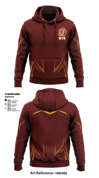 Hoodie, West Tampa spartans, , Teamtime, Team time, sublimation, custom sports apparel, team uniforms, spirit wear, spiritwear, sports uniforms, custom shirts, team store, custom team store, fundraiser sports, apparel fundraiser