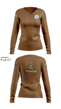 ProForce 74761390 Women's Long Sleeve V-neck Shirt - 2