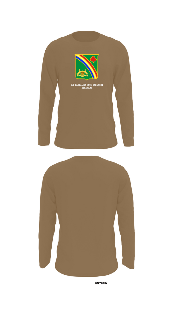 Long Sleeve Performance Shirt, 1st Battalion 69th Infantry Regiment, Army, Teamtime, Team time, sublimation, custom sports apparel, team uniforms, spirit wear, spiritwear, sports uniforms, custom shirts, team store, custom team store, fundraiser sports, apparel fundraiser