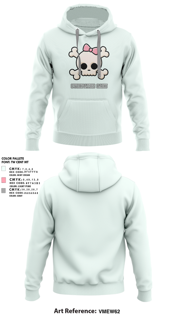 Hoodie, Cycopaths Oahu, Spirit Store, Teamtime, Team time, sublimation, custom sports apparel, team uniforms, spirit wear, spiritwear, sports uniforms, custom shirts, team store, custom team store, fundraiser sports, apparel fundraiser