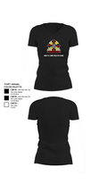 Kirk U.S. Army Health Clinic 36781561 Women's Short Sleeve V-neck Shirt - 24