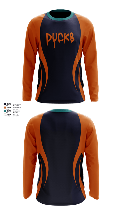 Diamond Ducks 41006610 Long Sleeve Performance Shirt 5