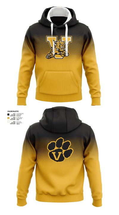 Valdosta High School Tennis 90530849 Hoodie - 1
