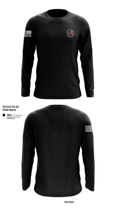 4th Division Late-Watch 28165234 Long Sleeve Performance Shirt 28