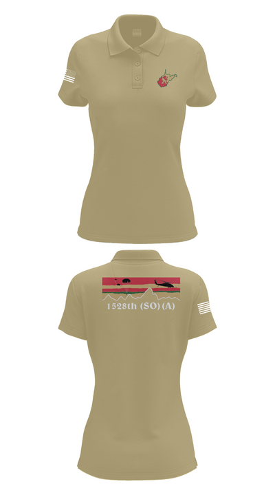1528th FSC (SO) (A) 11146536 Women's Short Sleeve Performance Polo  - 95