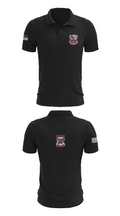 16th BEB 571st Company 8962391 Short Sleeve Performance Polo - 27