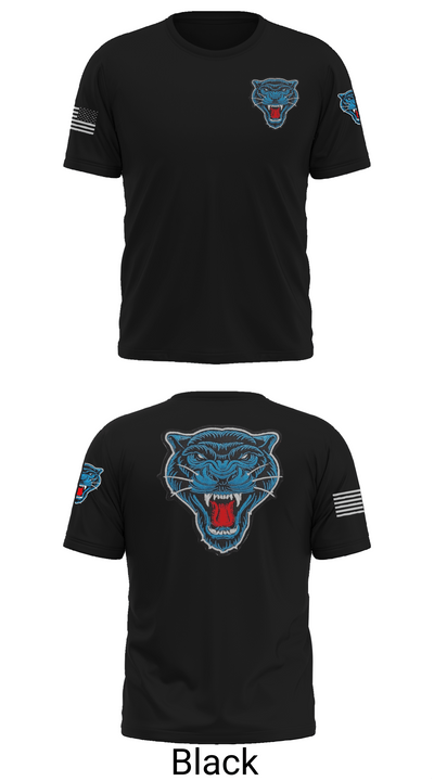 Blue Panthers 97909853 Short Sleeve Performance Shirt - 36
